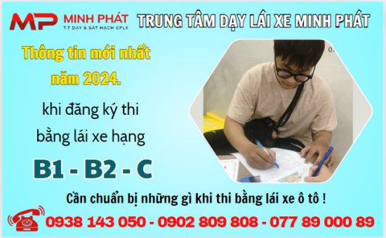 CẦN CHUẨN BỊ NHỮNG GÌ KHI THI BẰNG LÁI XE Ô TÔ ?